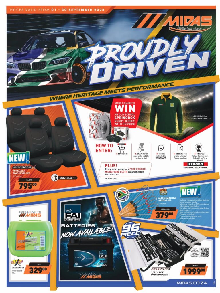Midas Swellendam Promotion September 2026